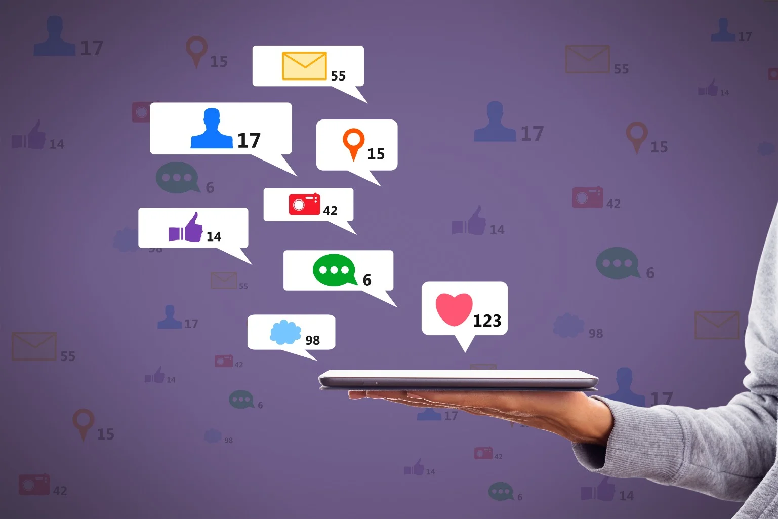 Consistent Social Media Presence
